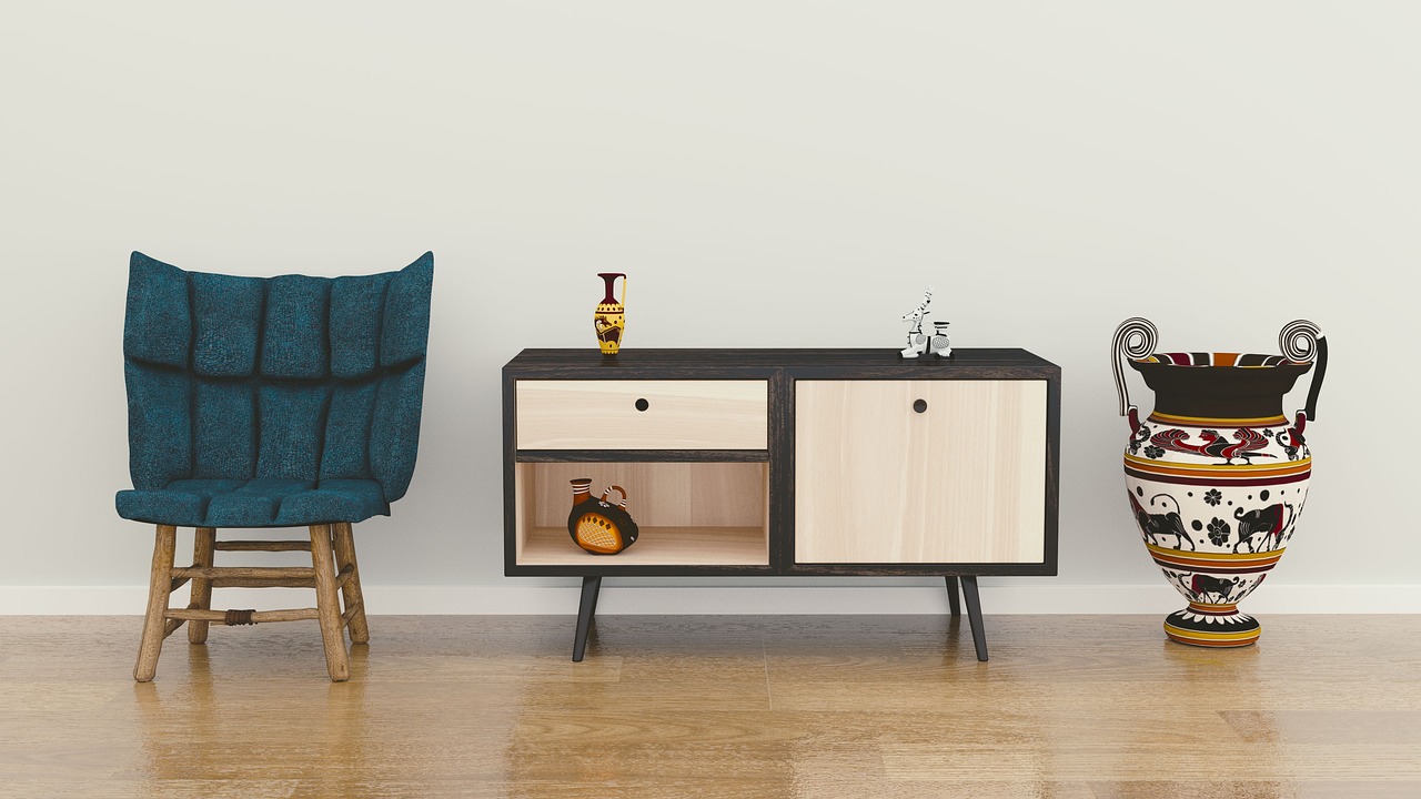 Feng Shui woonkamer met harmonieus interieur. Feng Shui woonkamer met harmonieus interieur.